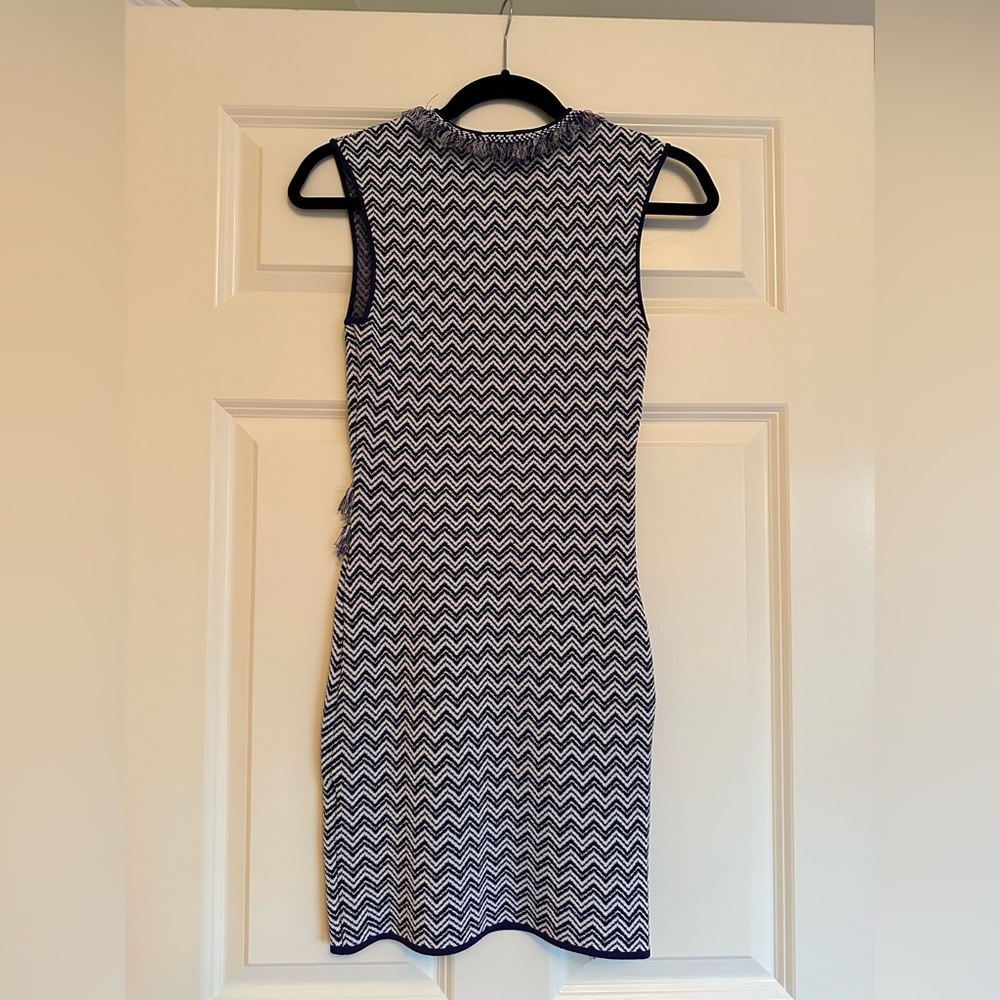 Ronny Kobo Tyanna Fringe Bodycon Dress - Picture 4 of 5